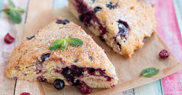 Berry Delicious Scones - Alaya Naturals