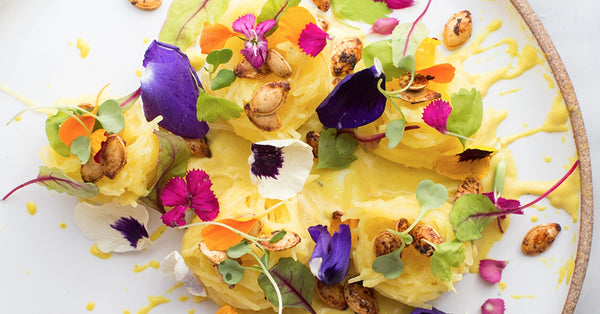 Spaghetti Squash + Pine Nut Parmesan - Alaya Naturals