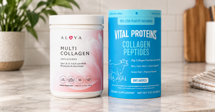 Alaya Naturals multi collagen vs. vital proteins collagen