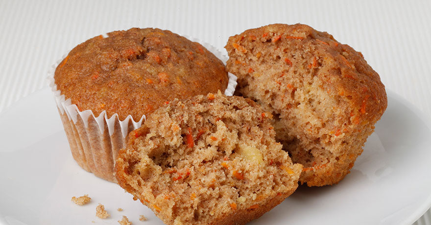 Coconut Carrot Cake Muffins