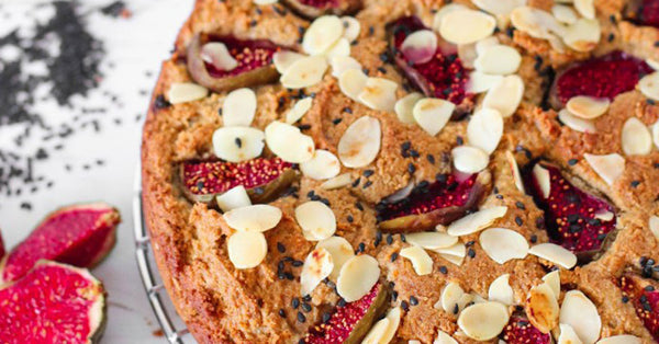 Fig and Date Almond Cake (Muffins too!) - Alaya Naturals