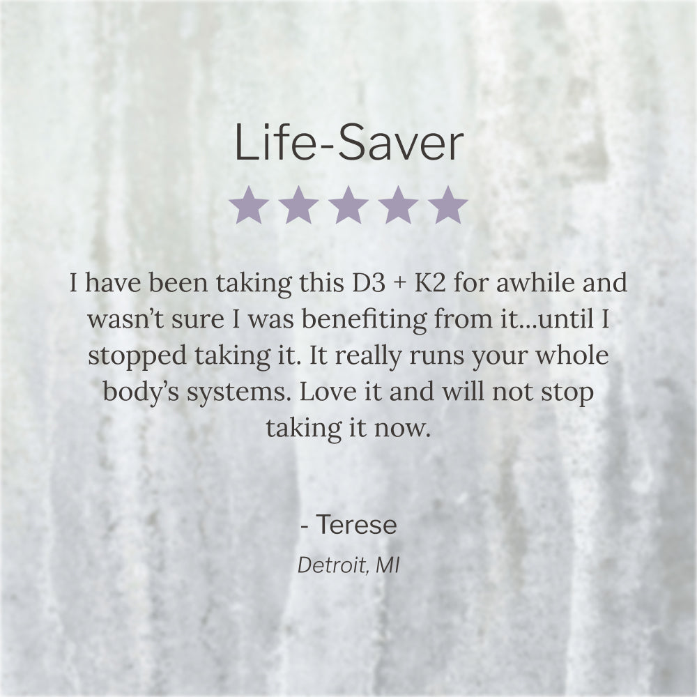 Vitamin D3 + K2