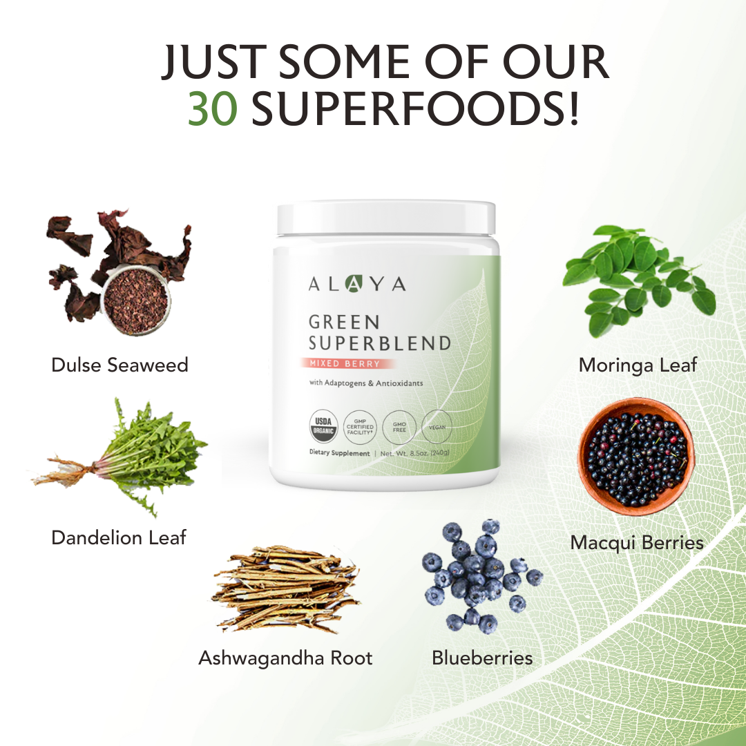 Organic Green Superblend - Alaya Naturals