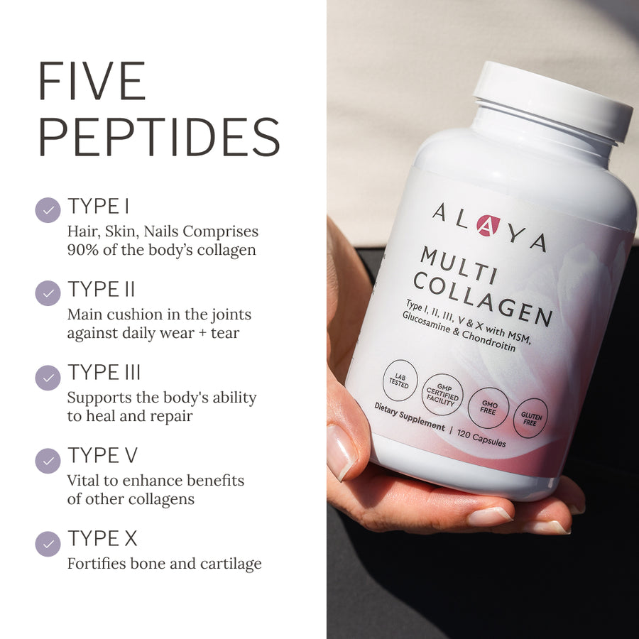 Multi Collagen Capsules – Alaya Naturals