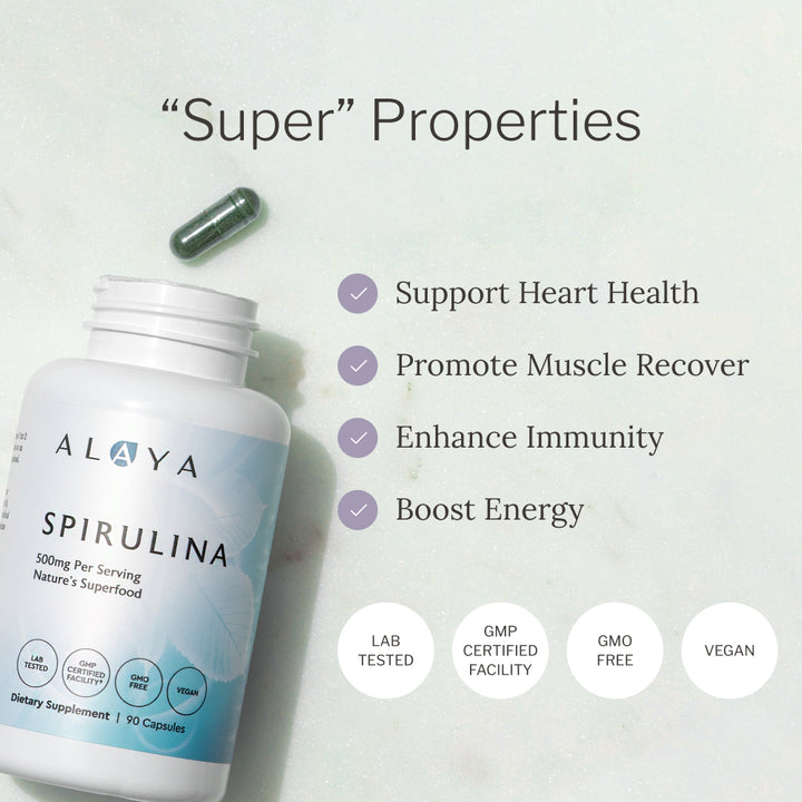 Spirulina 500mg